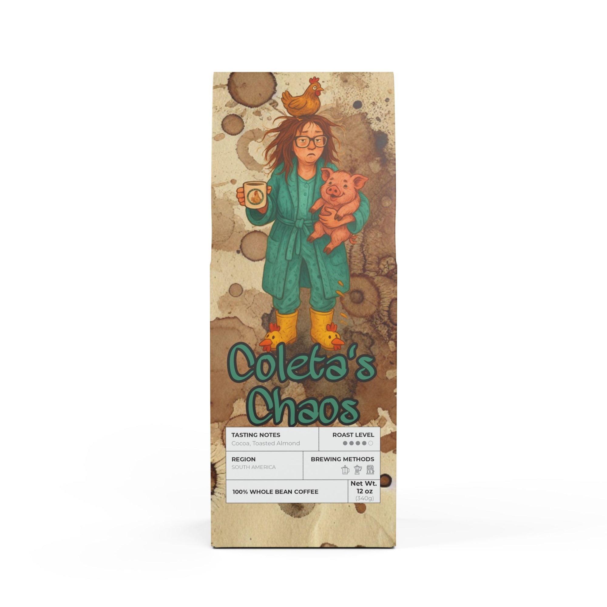 Coleta's Chaos Blend (Medium-Dark Roast)