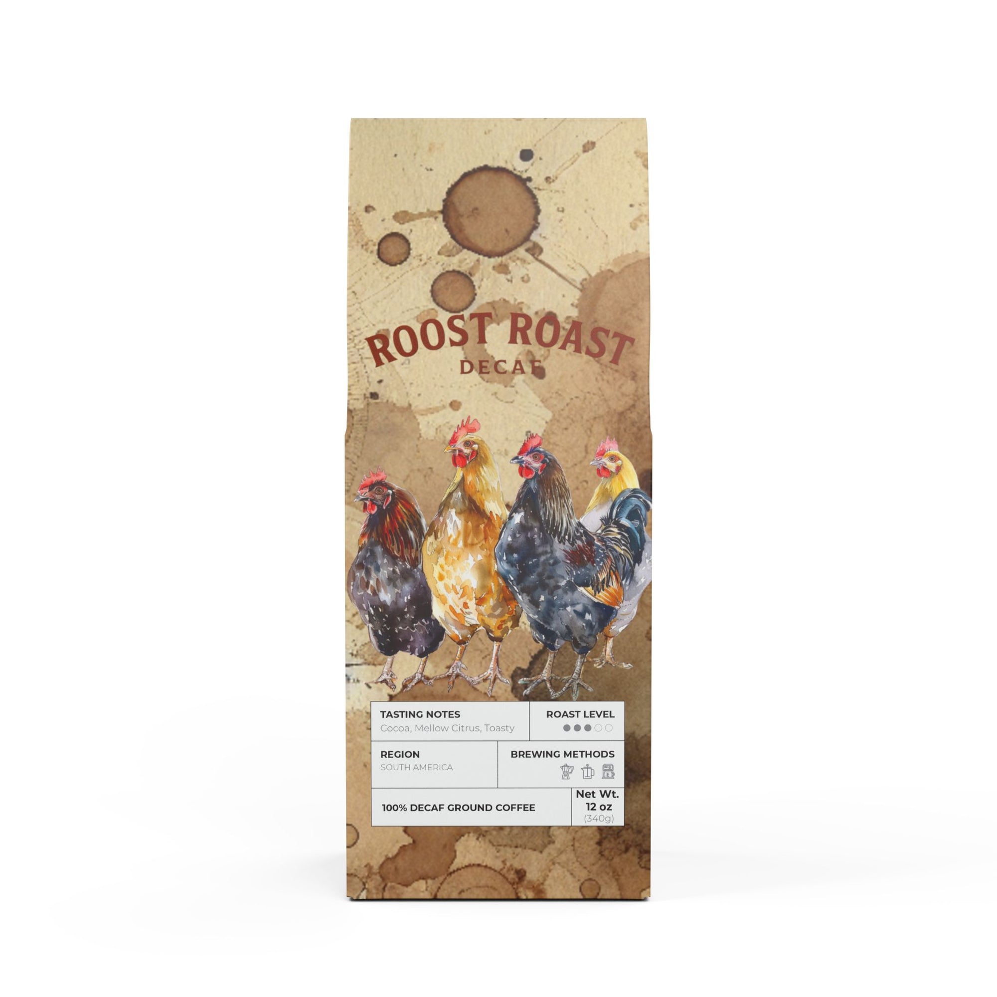 Roost Roast Decaf Coffee Blend (Medium Roast)