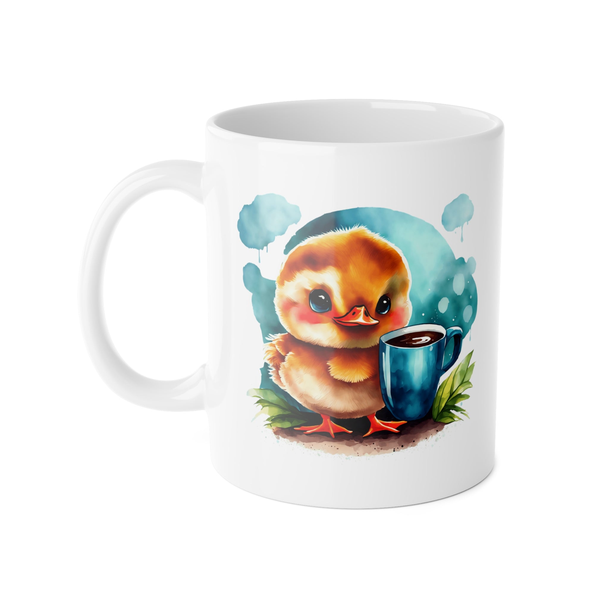 White Ceramic Mug, 11oz