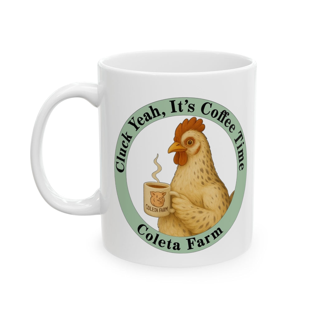 11 oz Fun Chicken Coffee Mug, Cute chicken Lover Gift, Animal Lover Cup, Funny Coffee Mug, Cat Person Presents, Unique Pet Gifts