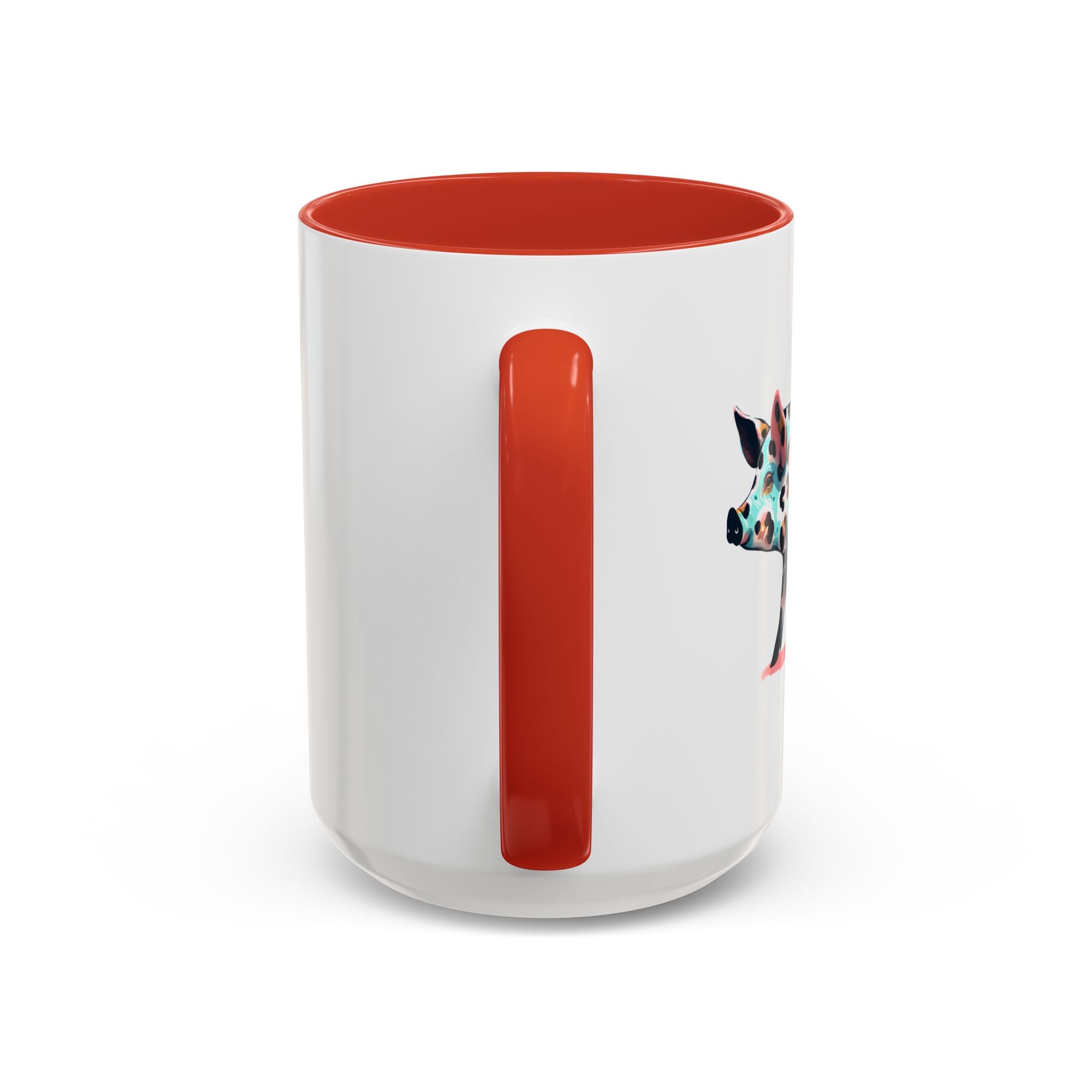 Playful Leopard Print Accent Coffee Mug | Unique Gift for Animal Lovers, Kitchen Decor, Tea Lovers, Birthday Present, Personalized Mug