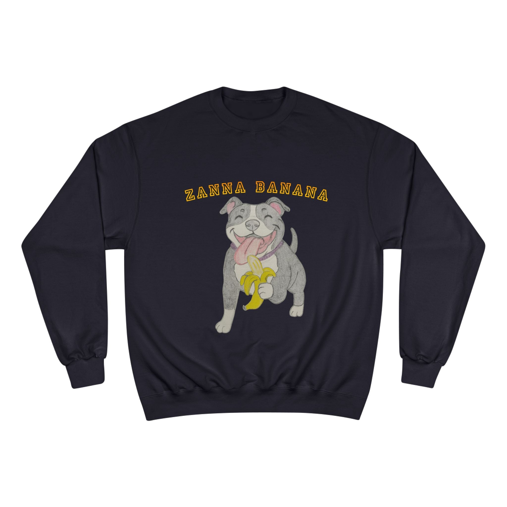 Champion Sweatshirt with Cute Dog Design, Cozy Pet Lover Gift, Funny Dog Sweatshirt, Perfect for Birthdays and Casual Wear
