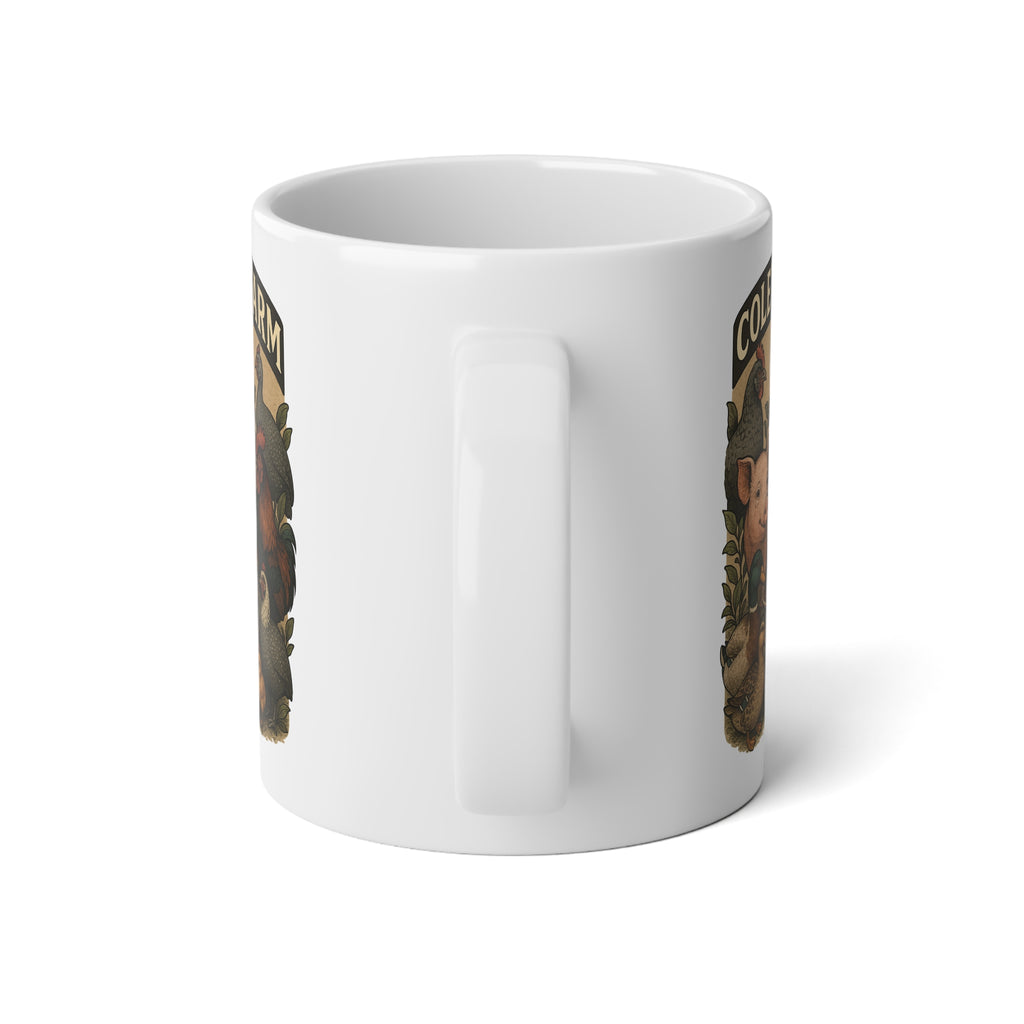 20 oz Double sided same design-Coffee Mug, Cozy Farm Vibes, Perfect for Gifts, Home Decor, Tea Lovers, Rustic Kitchenware, Farmhouse Style
