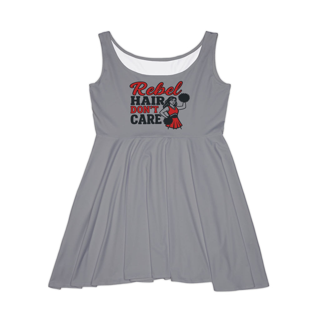 Rebel Hair Don't Care Women's Skater Dress