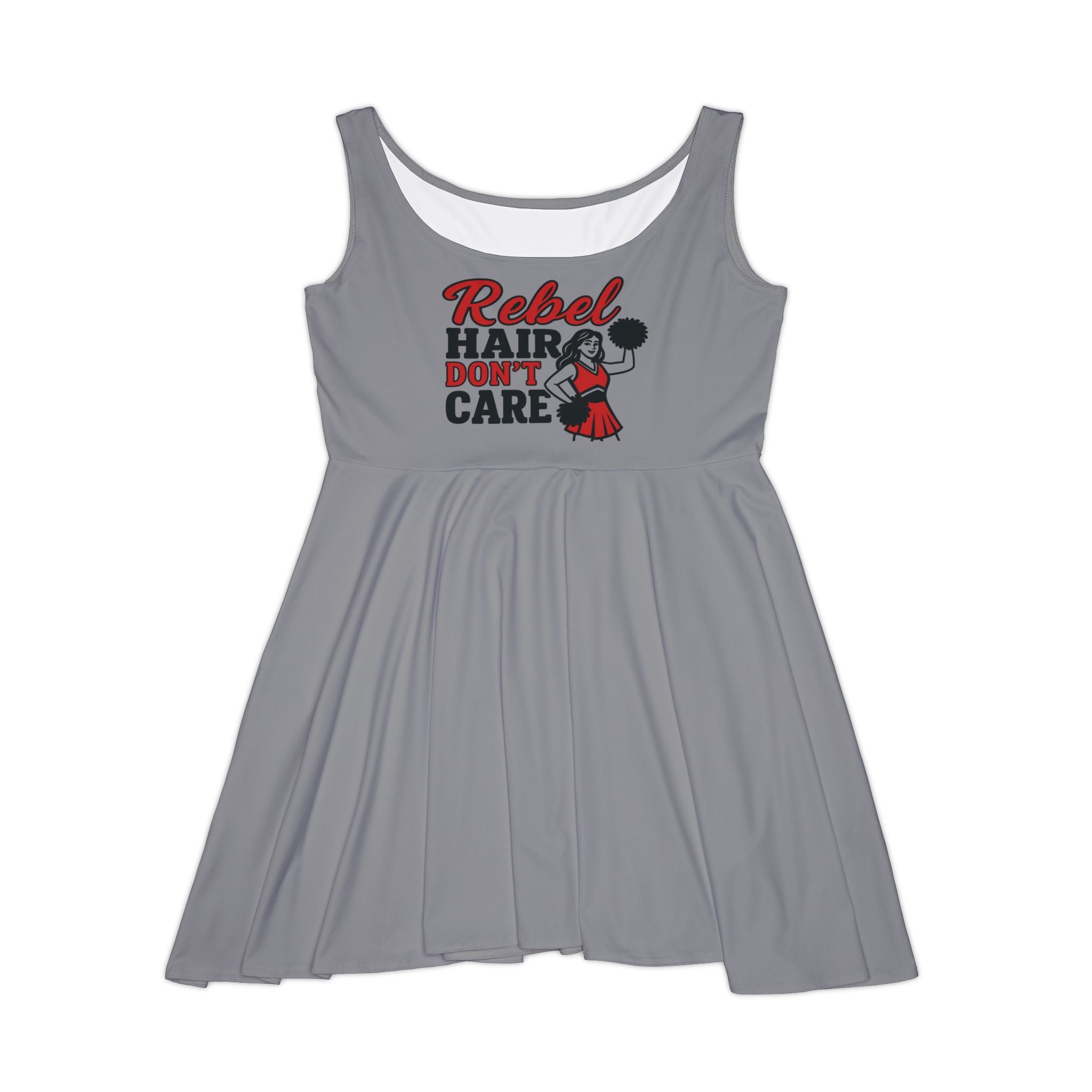Rebel Hair Don't Care Women's Skater Dress