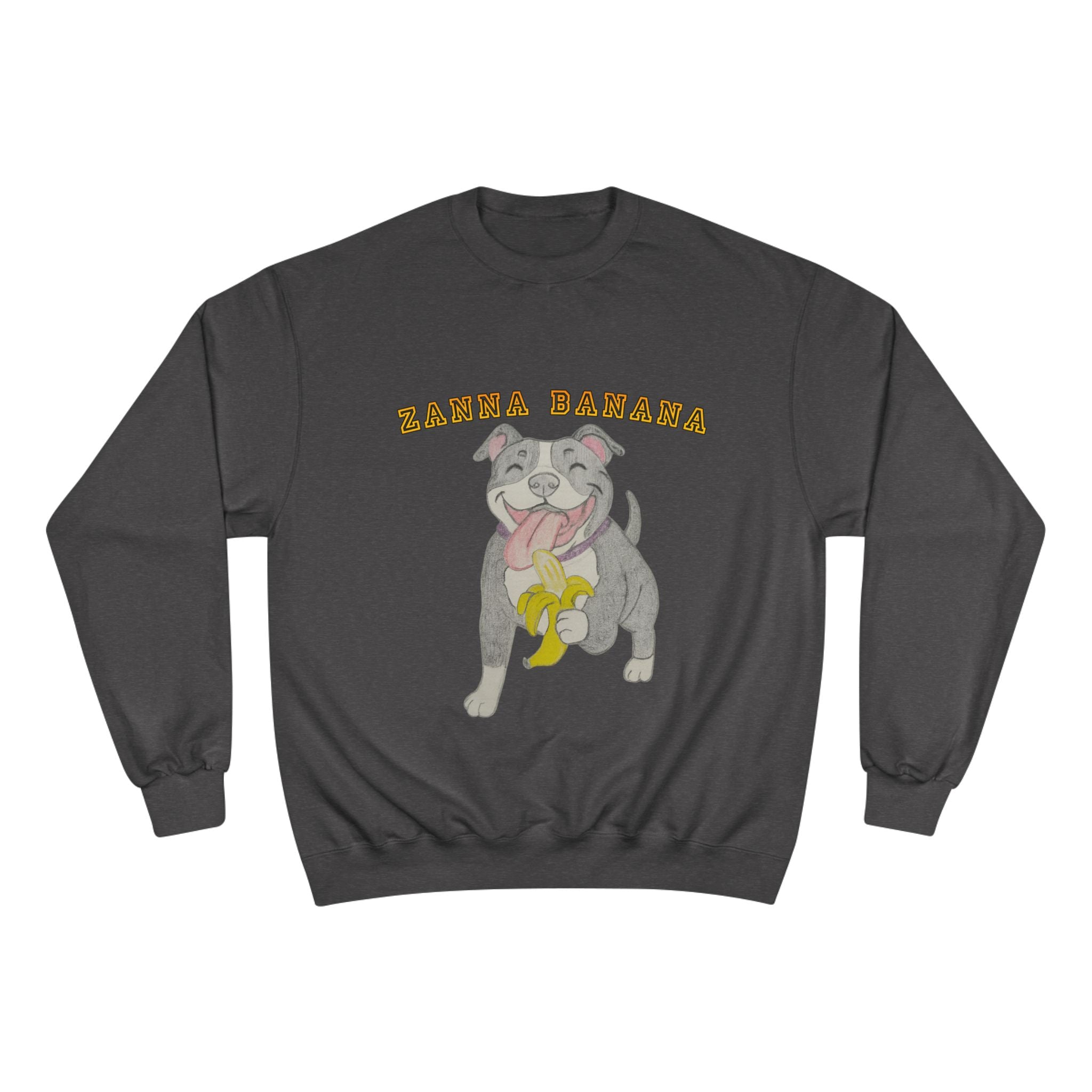 Champion Sweatshirt with Cute Dog Design, Cozy Pet Lover Gift, Funny Dog Sweatshirt, Perfect for Birthdays and Casual Wear