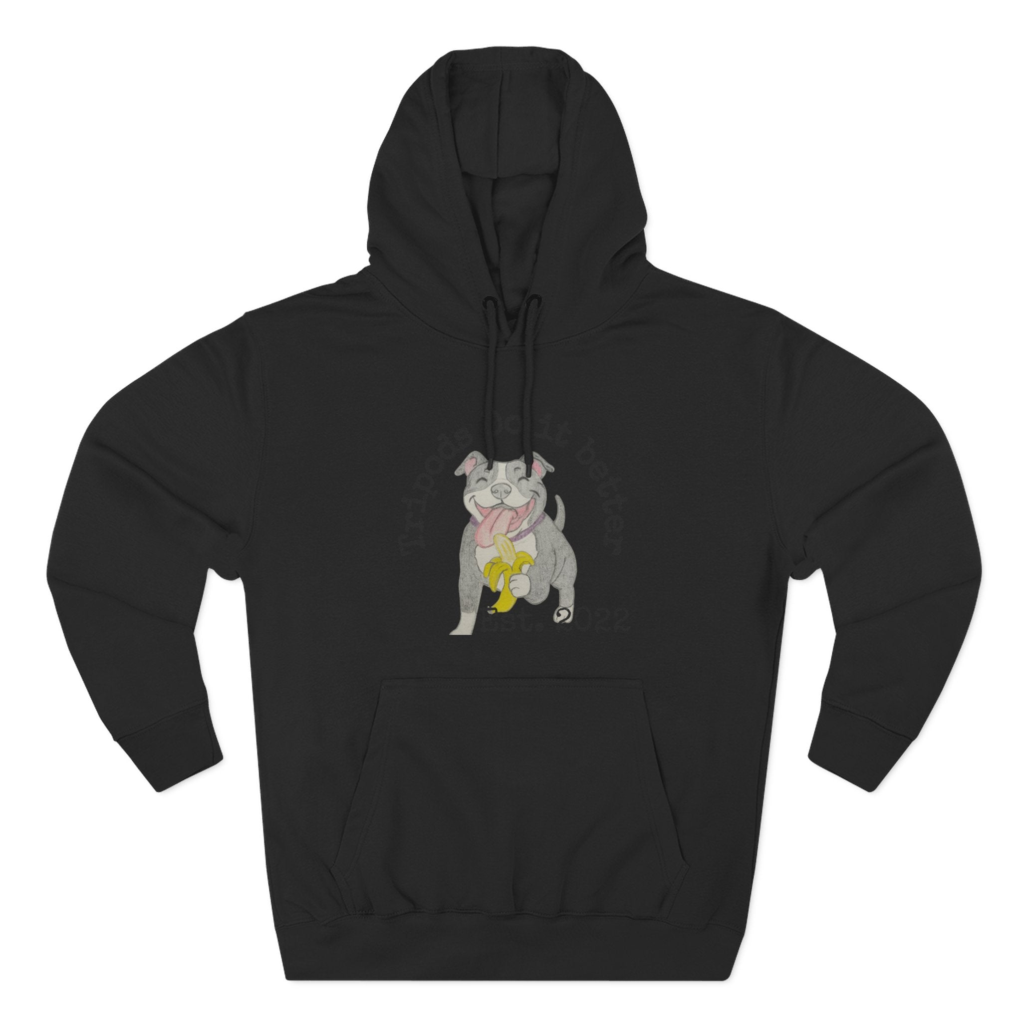 Three-Panel Fleece Hoodie - Perfect Gift for Animal Lovers, Cozy Comfort for Any Occasion, Celebrating Pets, Unique Pet Tribute [...]
