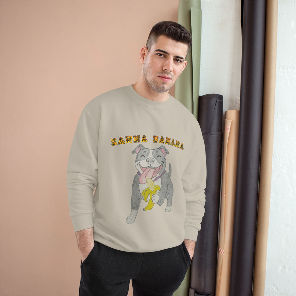 Champion Sweatshirt with Cute Dog Design, Cozy Pet Lover Gift, Funny Dog Sweatshirt, Perfect for Birthdays and Casual Wear