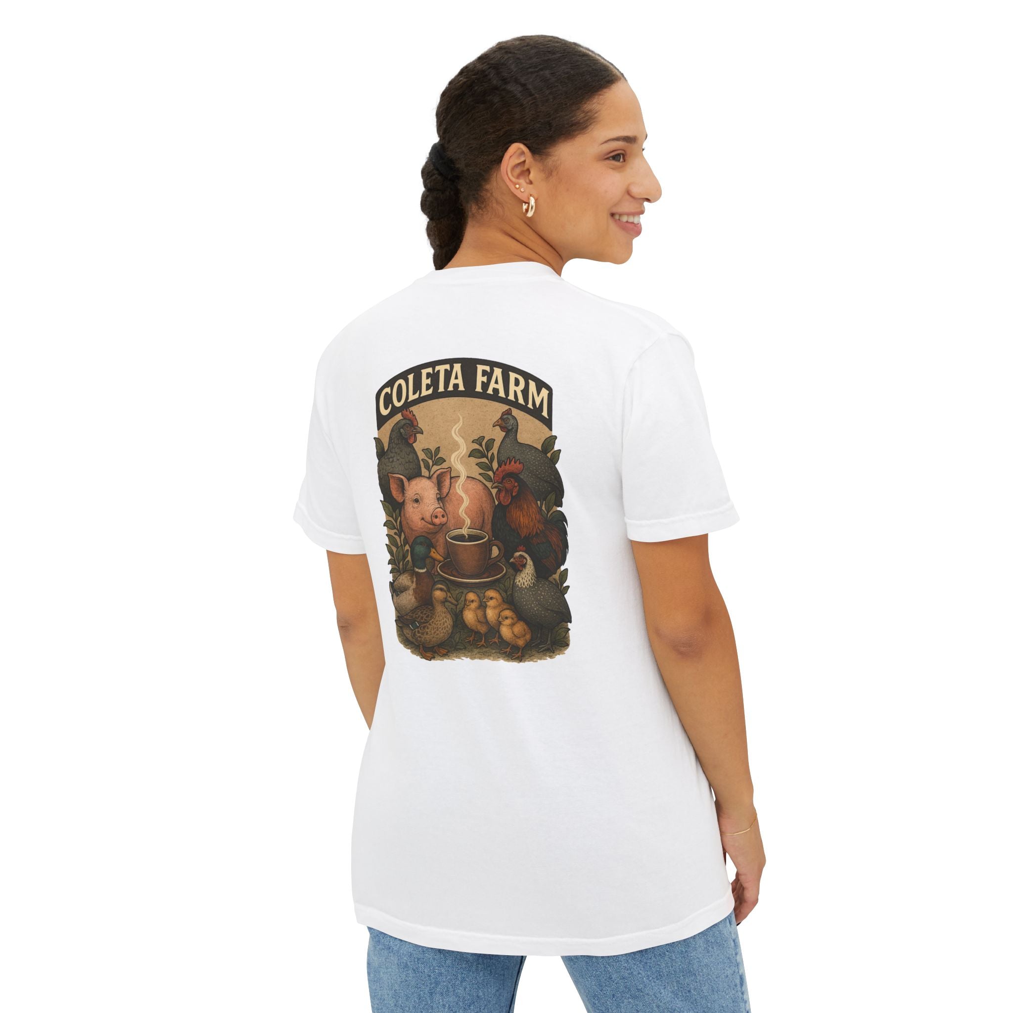 Cozy Retro Farm T-Shirt | Cute Graphic Tee, Vintage Farm Style, Unisex Apparel, Perfect for Gifting, Summer Casual Wear