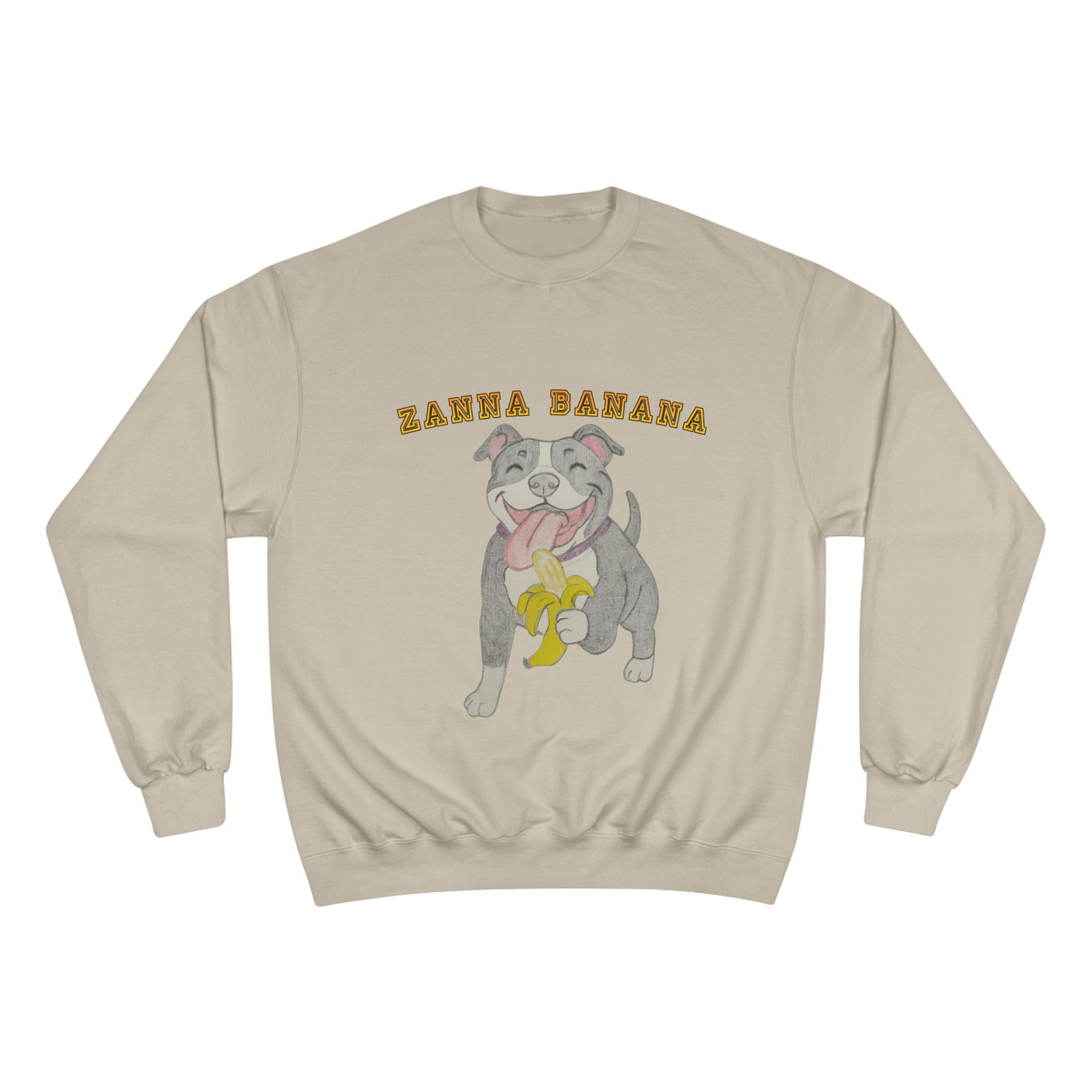Champion Sweatshirt with Cute Dog Design, Cozy Pet Lover Gift, Funny Dog Sweatshirt, Perfect for Birthdays and Casual Wear