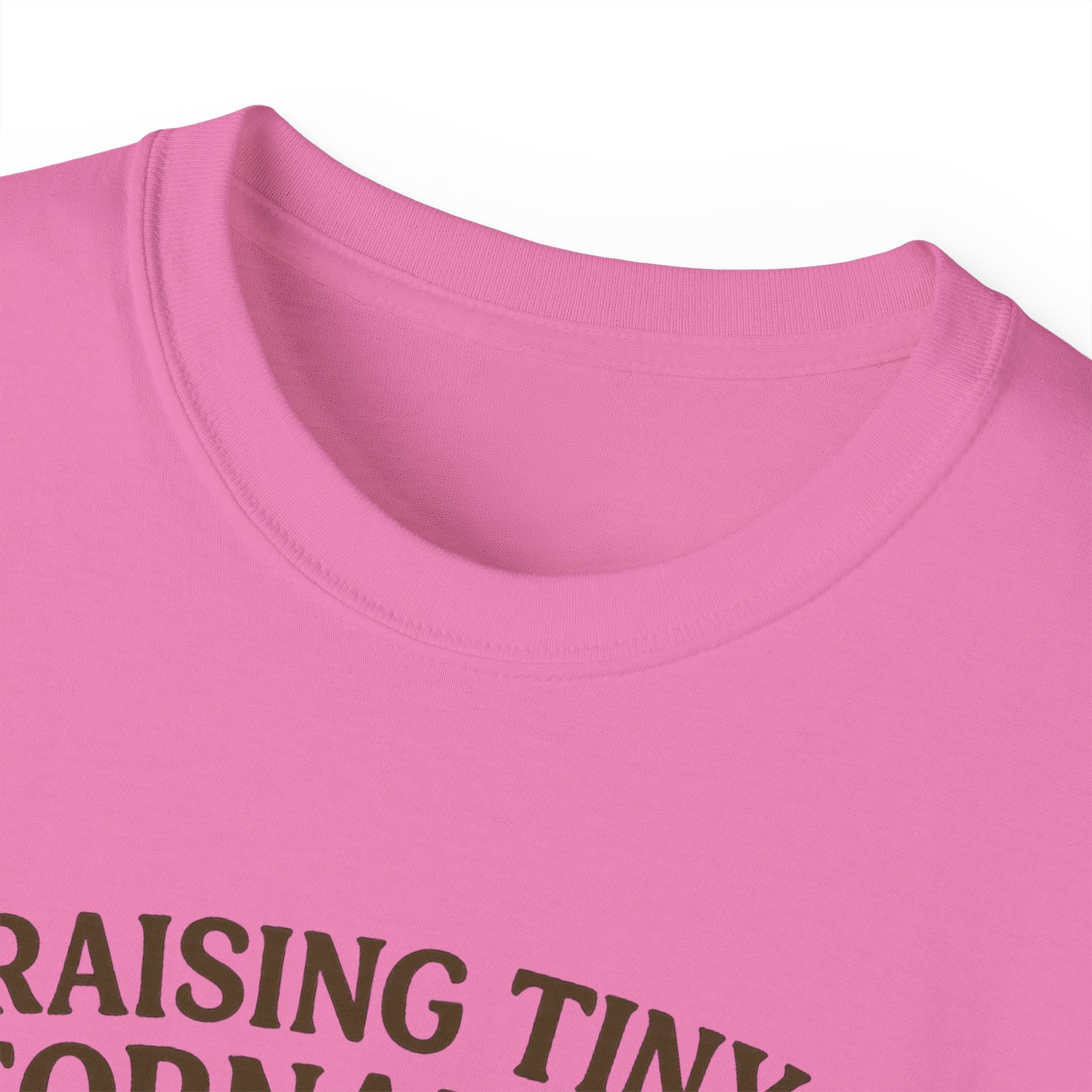 Unisex Ultra Cotton Tee: Raising Tiny Tornadoes, Fun Parenting Shirt, Coffee Lovers Gift, Family Humor T-Shirt, Fabulously Feral Kids [...]