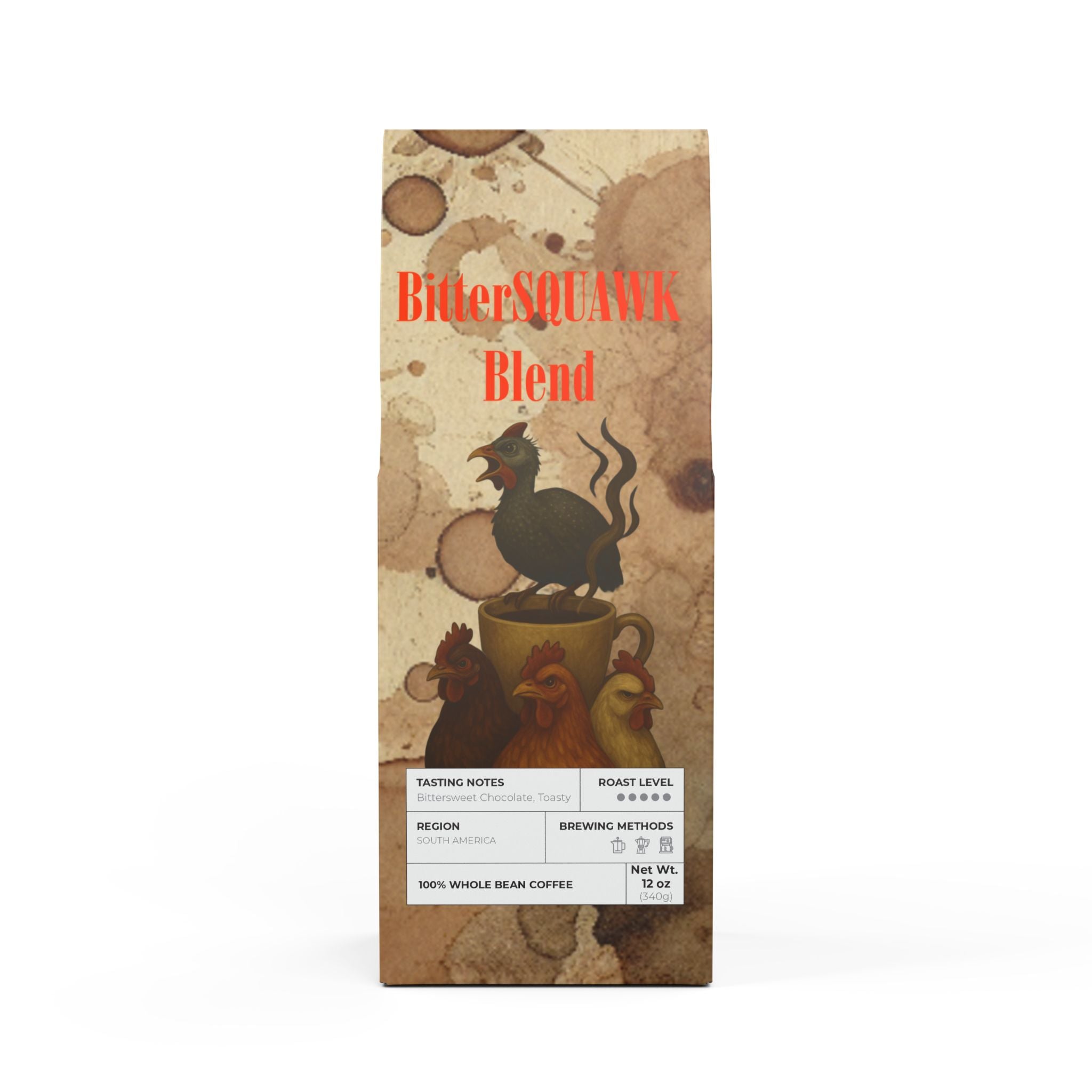 BitterSQUAWK Blend (Dark French Roast)