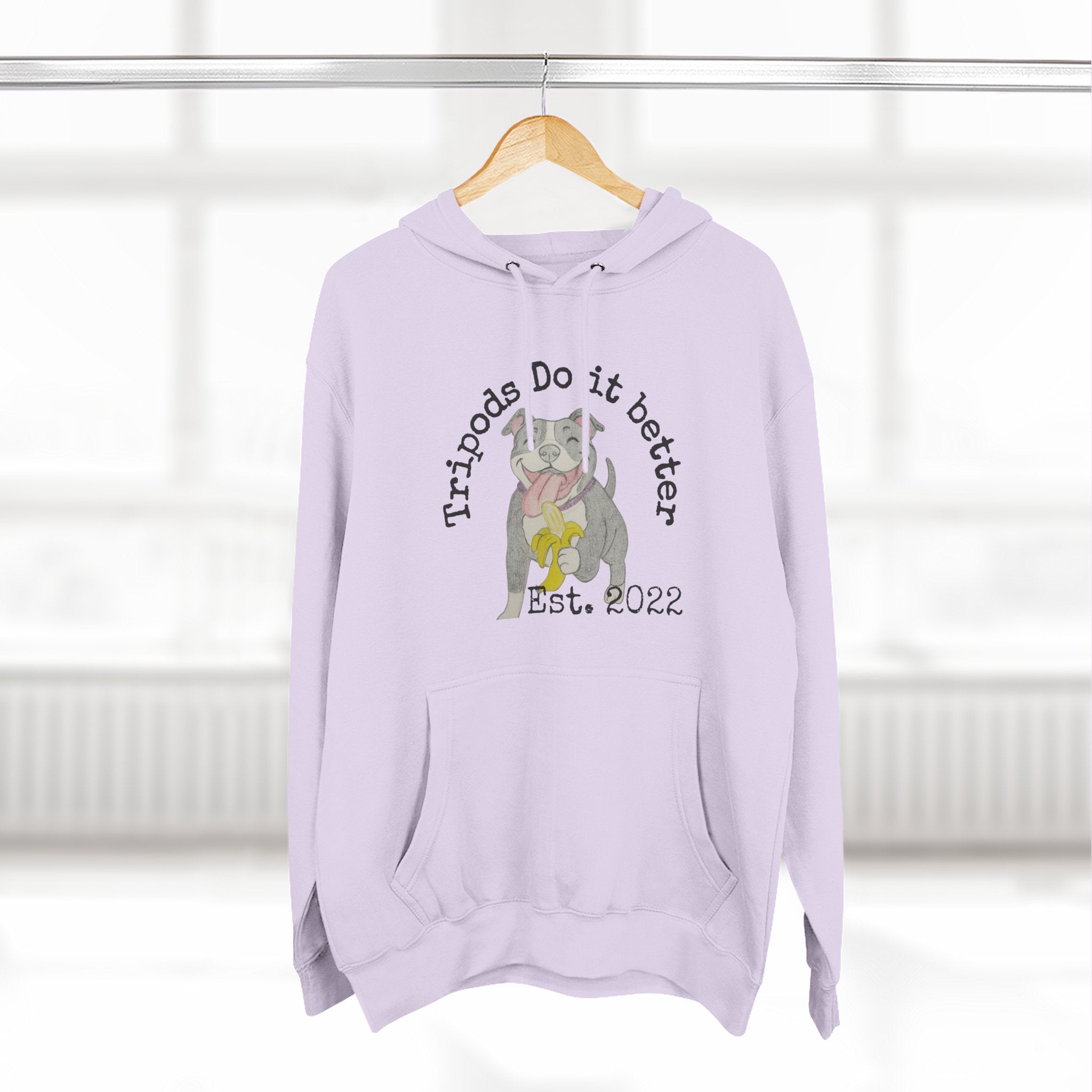 Three-Panel Fleece Hoodie - Perfect Gift for Animal Lovers, Cozy Comfort for Any Occasion, Celebrating Pets, Unique Pet Tribute [...]