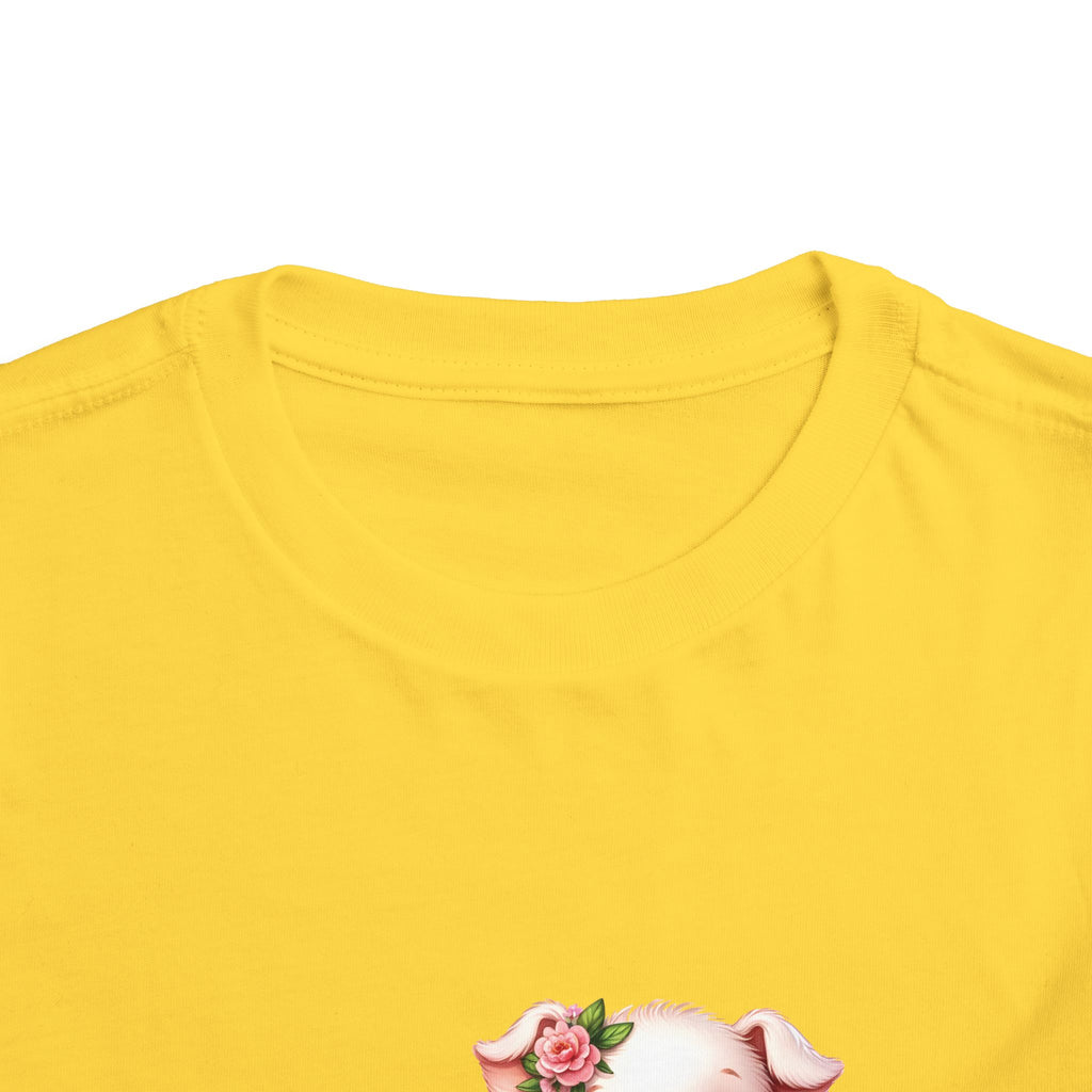 Sassy Pig Toddler Tee, Cute Kids T-Shirt, Birthday Gift, Toddler Apparel, Funny Animal Shirt, Playful Baby Tee