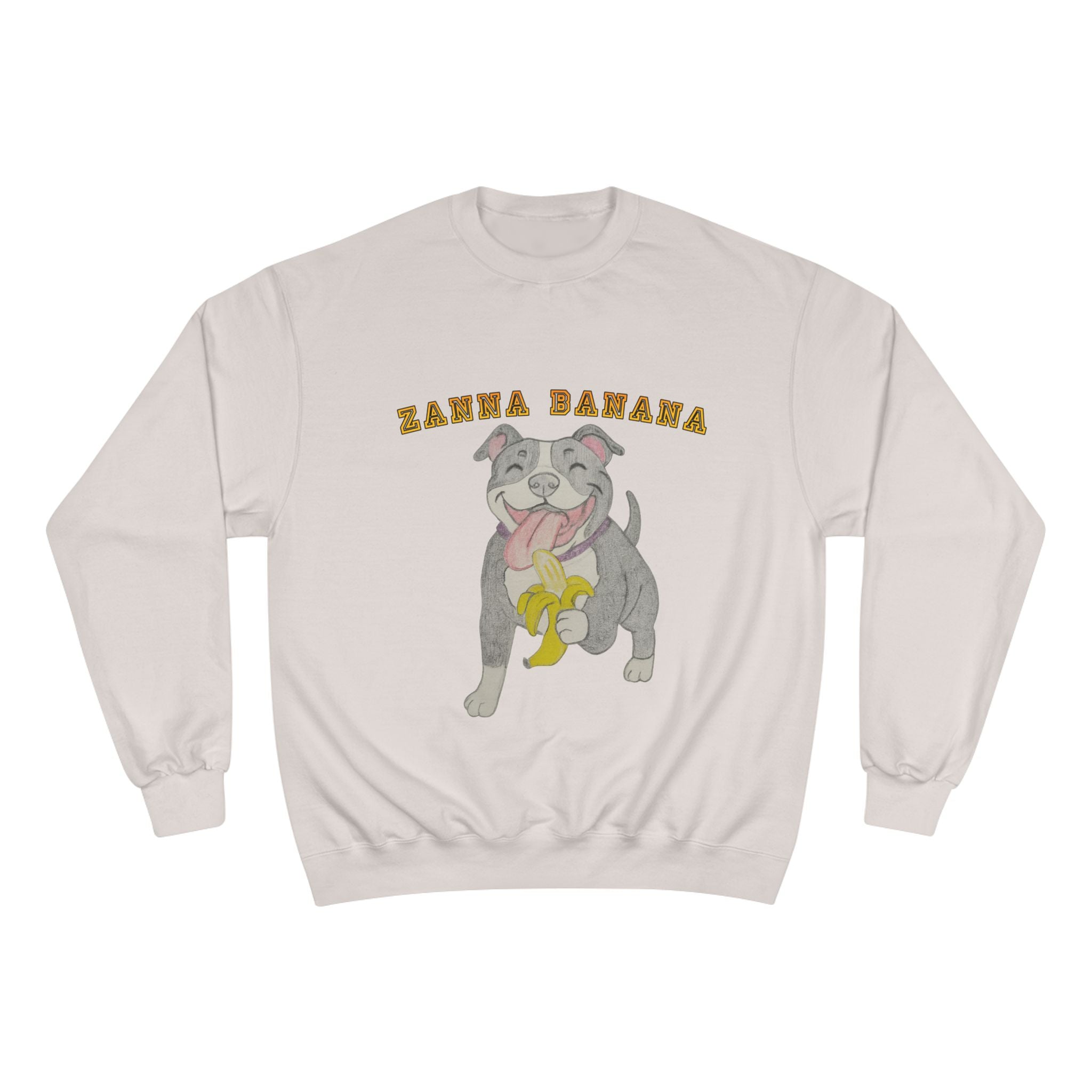 Champion Sweatshirt with Cute Dog Design, Cozy Pet Lover Gift, Funny Dog Sweatshirt, Perfect for Birthdays and Casual Wear