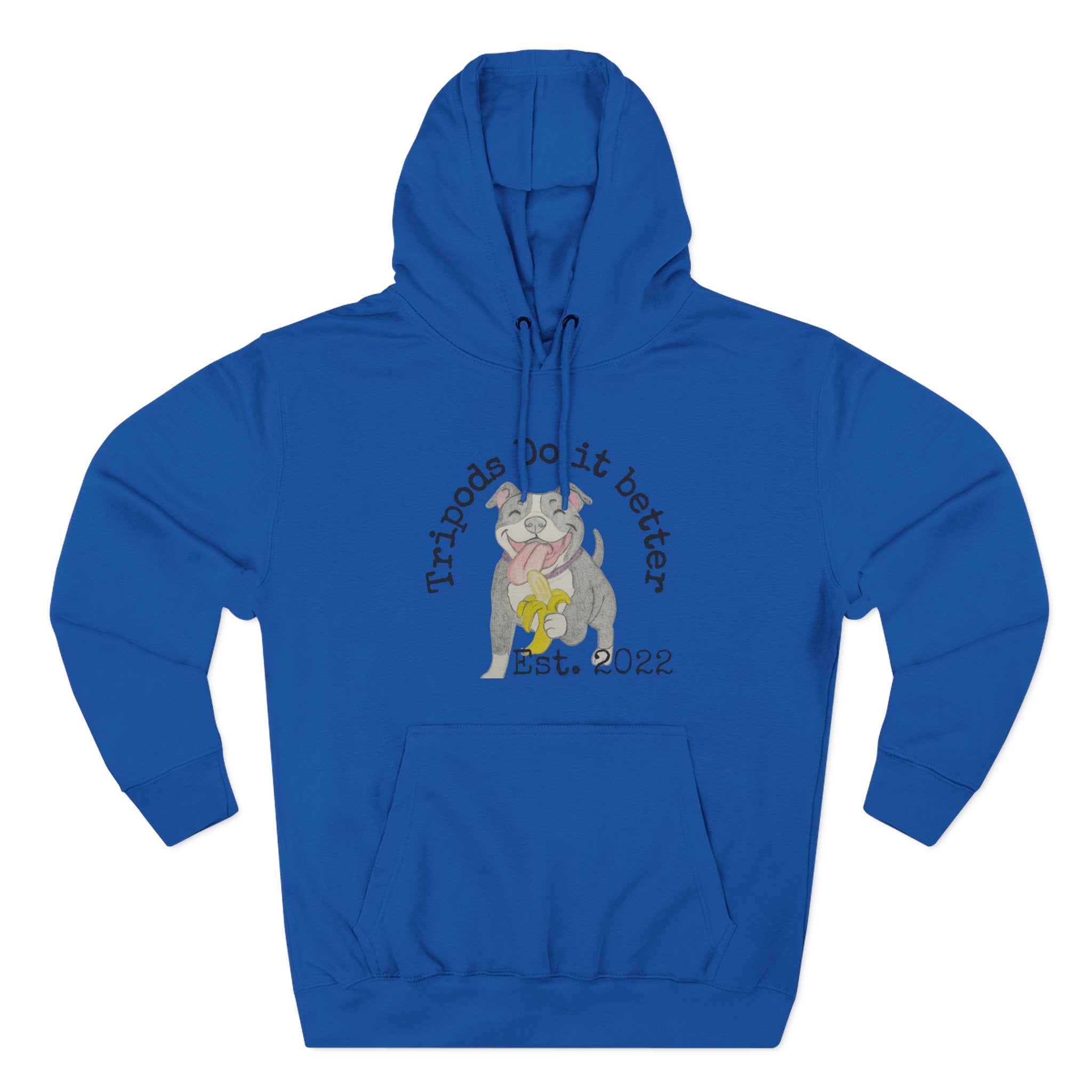 Three-Panel Fleece Hoodie - Perfect Gift for Animal Lovers, Cozy Comfort for Any Occasion, Celebrating Pets, Unique Pet Tribute [...]