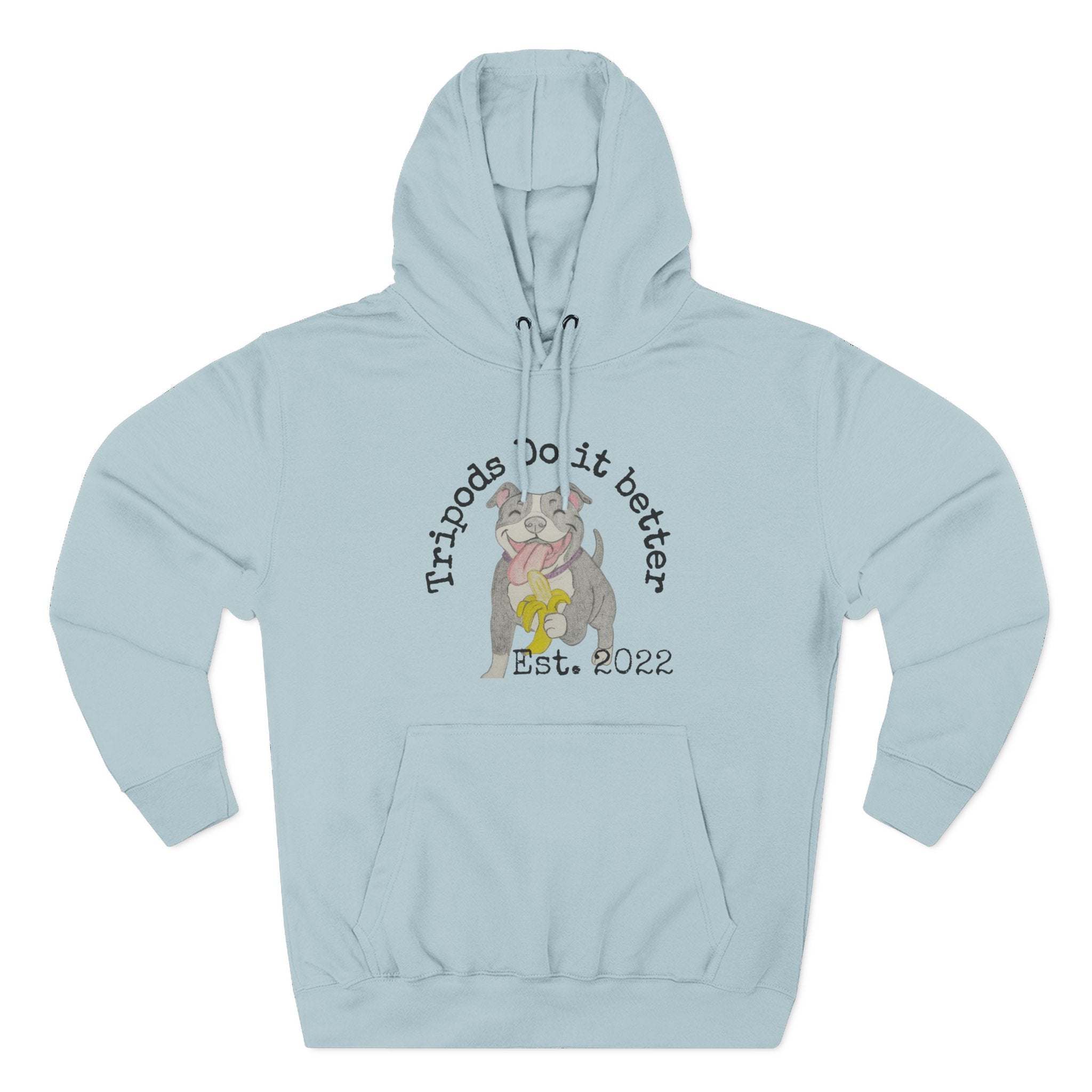 Three-Panel Fleece Hoodie - Perfect Gift for Animal Lovers, Cozy Comfort for Any Occasion, Celebrating Pets, Unique Pet Tribute [...]