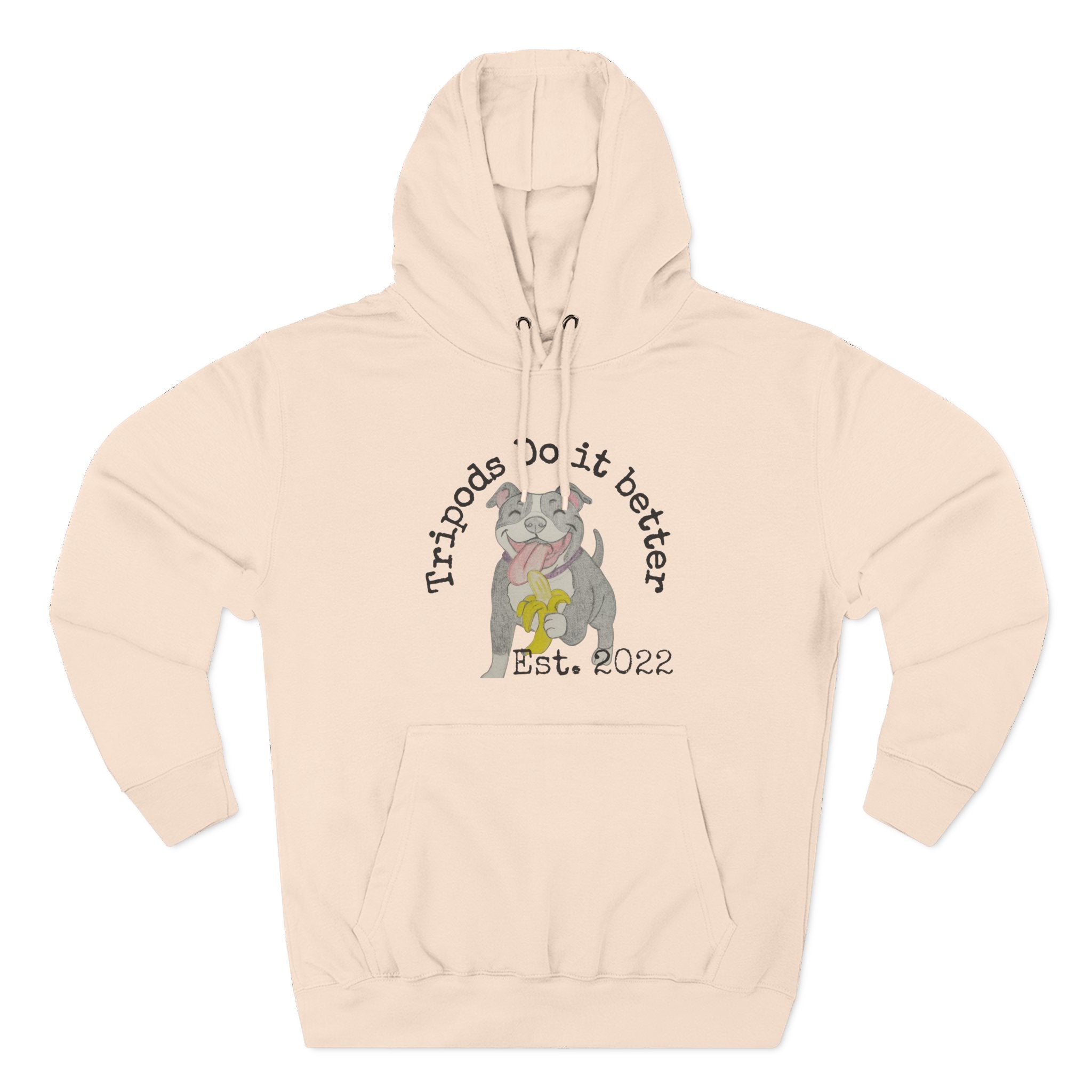 Three-Panel Fleece Hoodie - Perfect Gift for Animal Lovers, Cozy Comfort for Any Occasion, Celebrating Pets, Unique Pet Tribute [...]