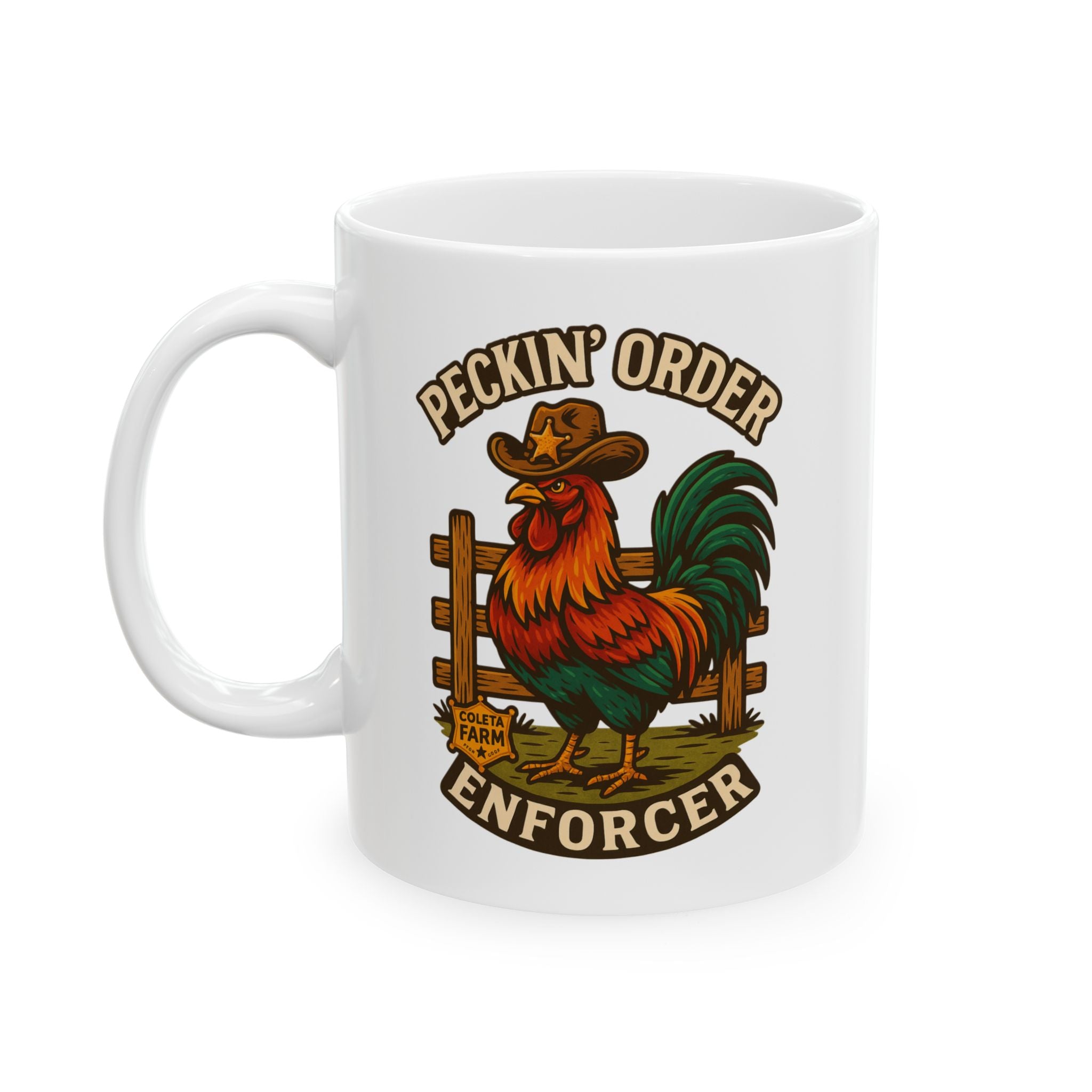 Peckin order 11 oz mug