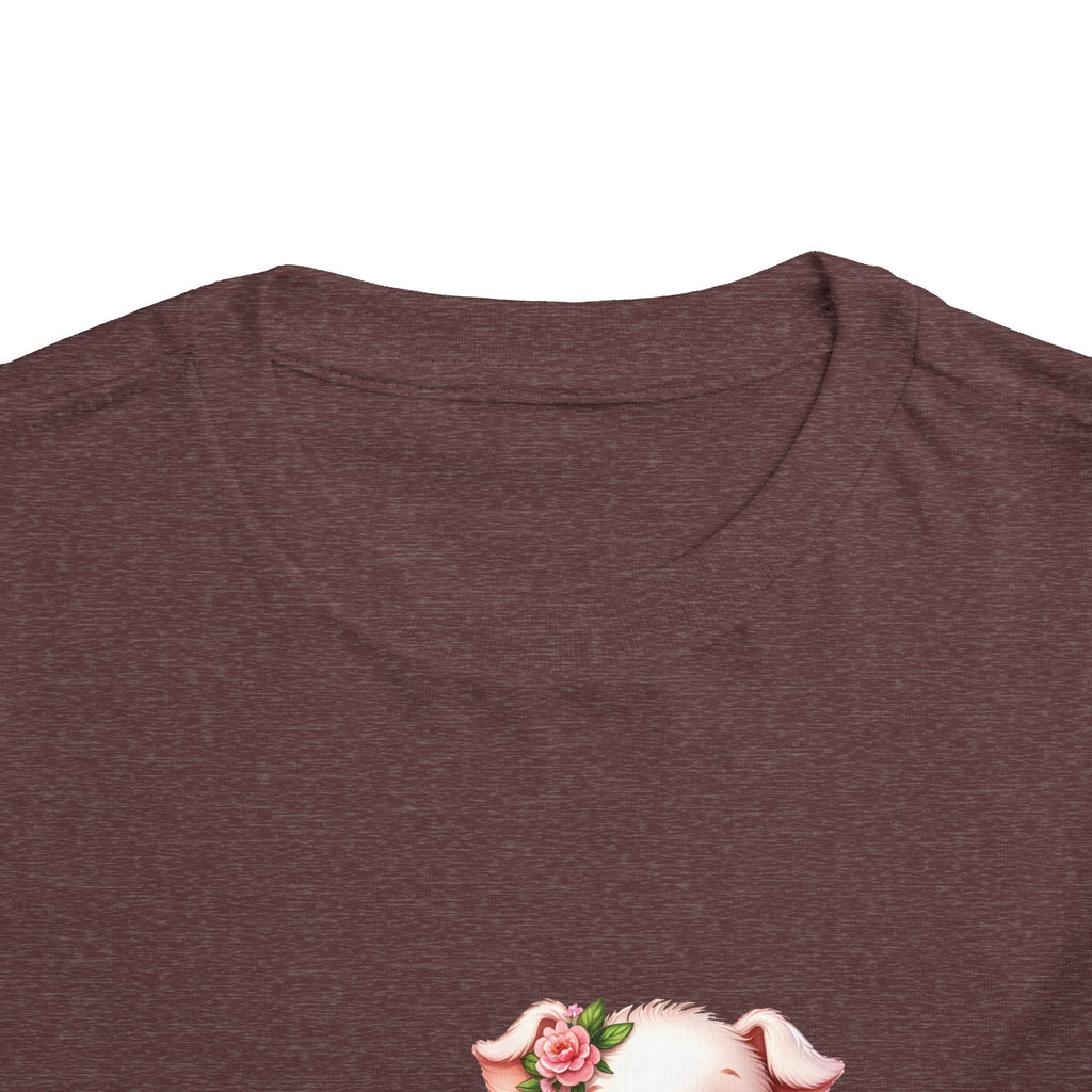 Sassy Pig Toddler Tee, Cute Kids T-Shirt, Birthday Gift, Toddler Apparel, Funny Animal Shirt, Playful Baby Tee