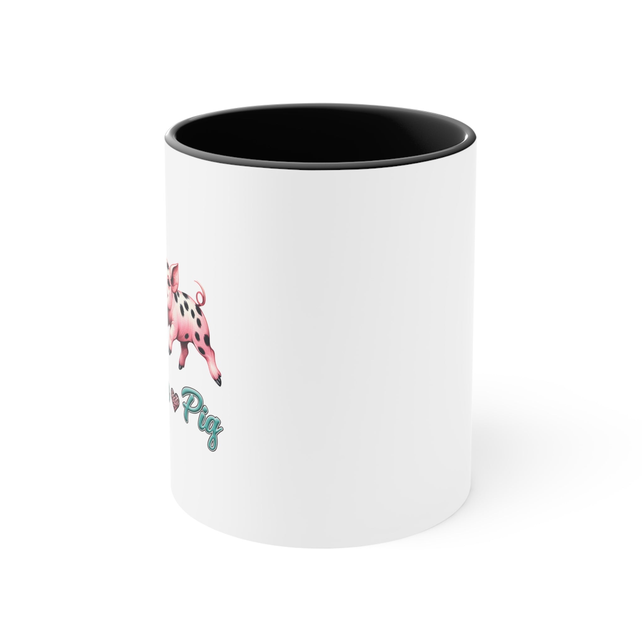 Cute Piggy Accent Mugs - Perfect for Coffee Lovers, Animal Lovers, Gifts, Tea Time, Kitchen Decor