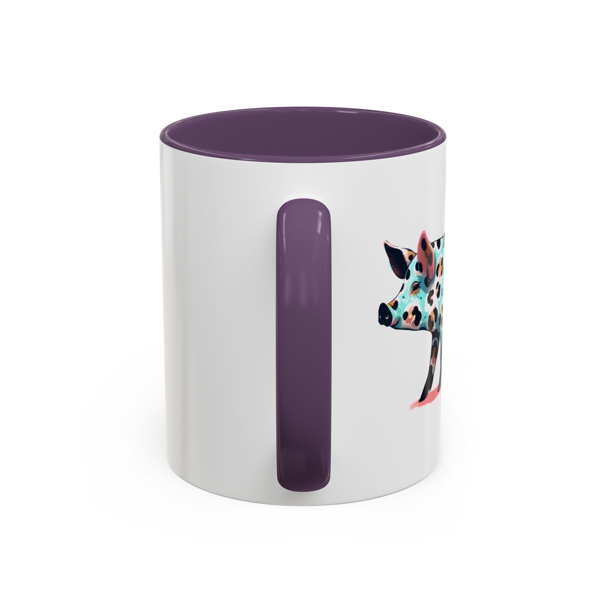 Playful Leopard Print Accent Coffee Mug | Unique Gift for Animal Lovers, Kitchen Decor, Tea Lovers, Birthday Present, Personalized Mug