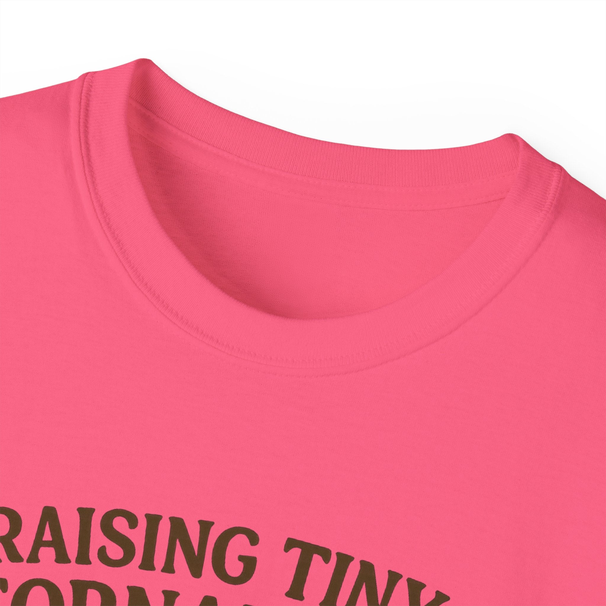 Unisex Ultra Cotton Tee: Raising Tiny Tornadoes, Fun Parenting Shirt, Coffee Lovers Gift, Family Humor T-Shirt, Fabulously Feral Kids [...]