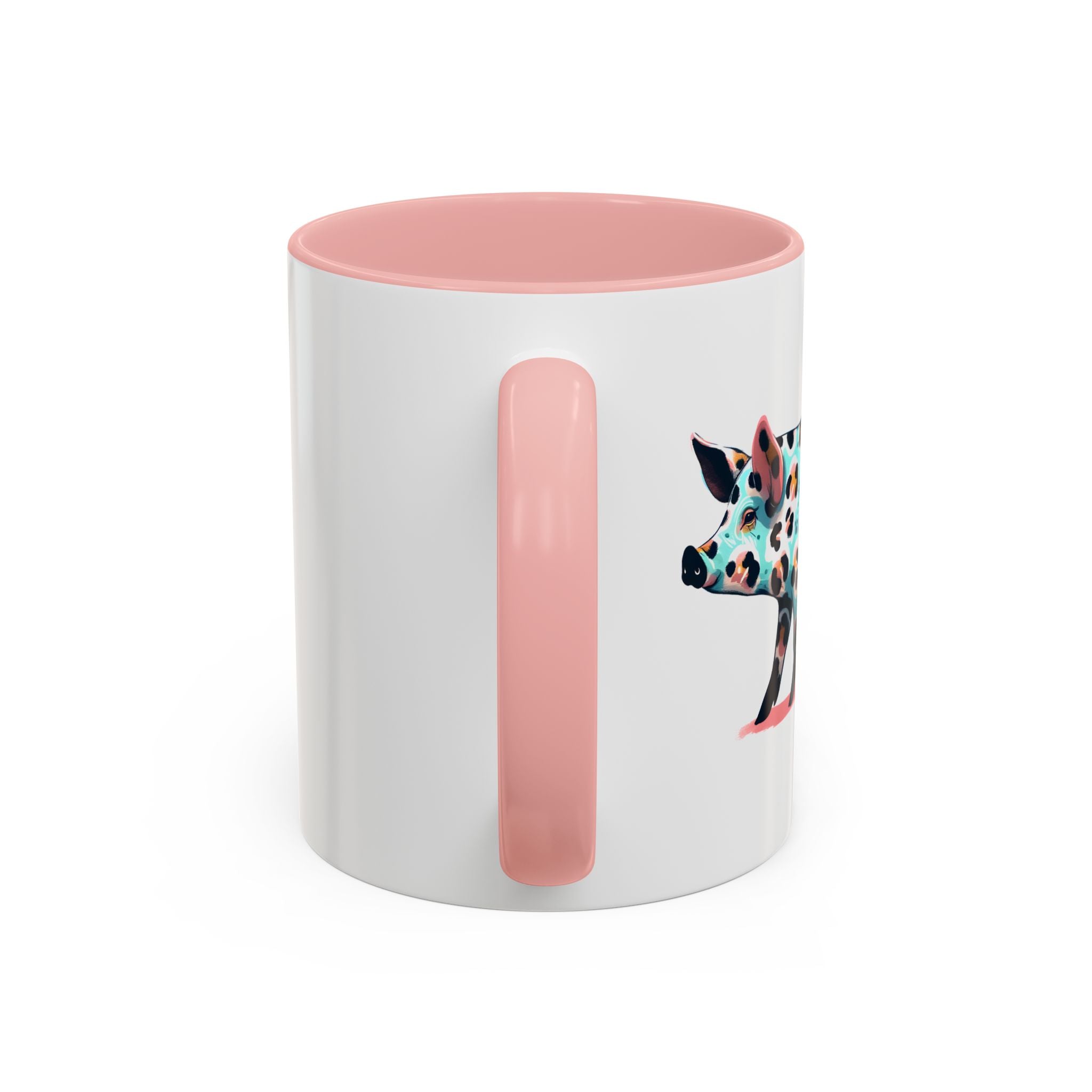 Playful Leopard Print Accent Coffee Mug | Unique Gift for Animal Lovers, Kitchen Decor, Tea Lovers, Birthday Present, Personalized Mug