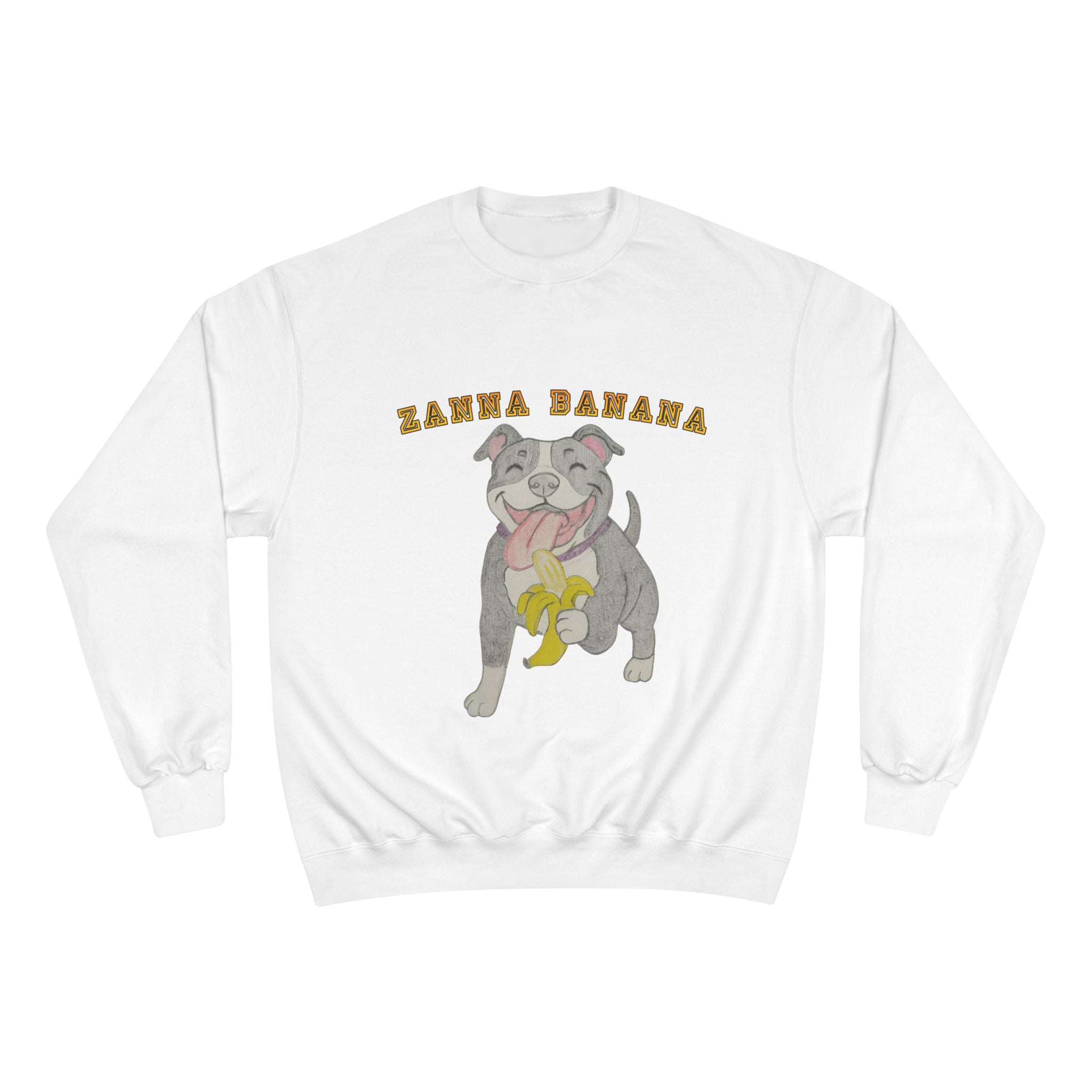 Champion Sweatshirt with Cute Dog Design, Cozy Pet Lover Gift, Funny Dog Sweatshirt, Perfect for Birthdays and Casual Wear